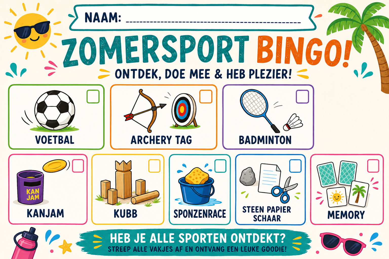 Sportieve kinderen - Record houder